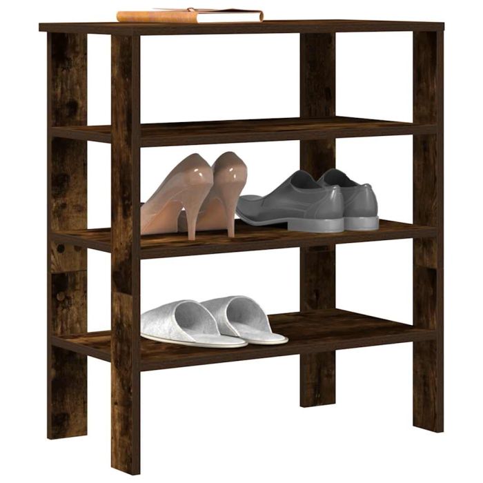 STARLIGHT Medium Shoe Rack Smoked Oak