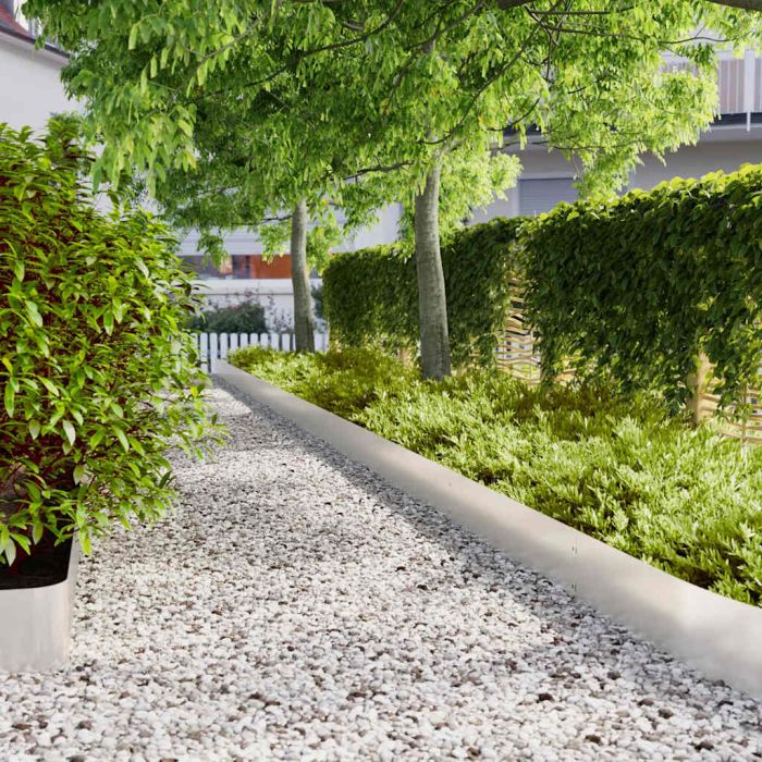 Lawn Edgings 30 pcs 20x103 cm Stainless Steel