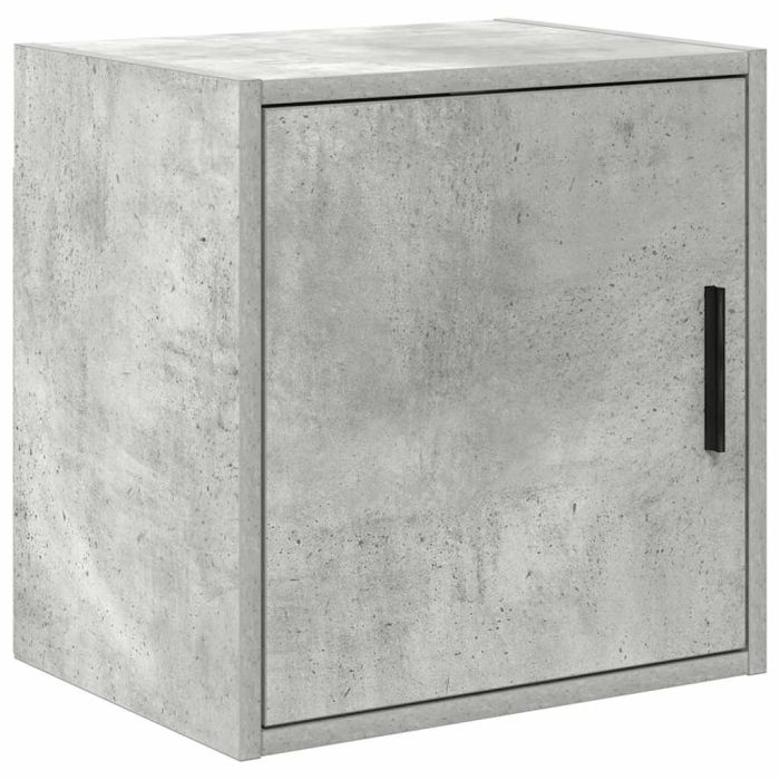 Garage Wall Cabinet Concrete Grey Engineered Wood