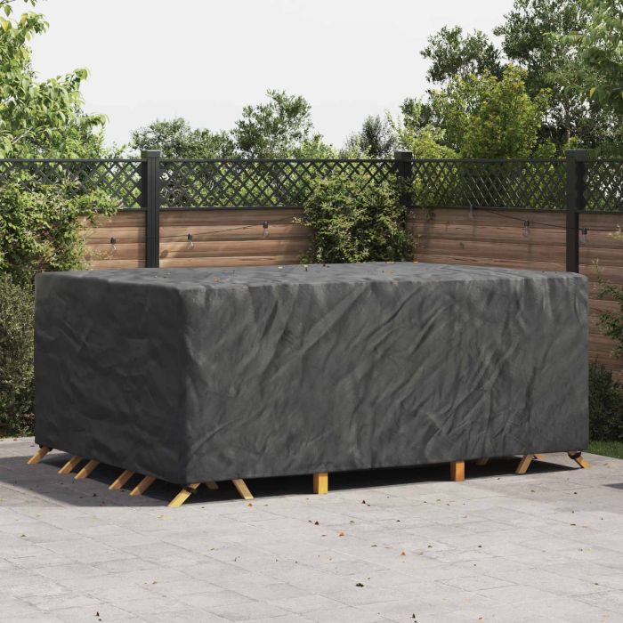 RELM Furniture Cover Plain 270x180x90 cm 210D - Black