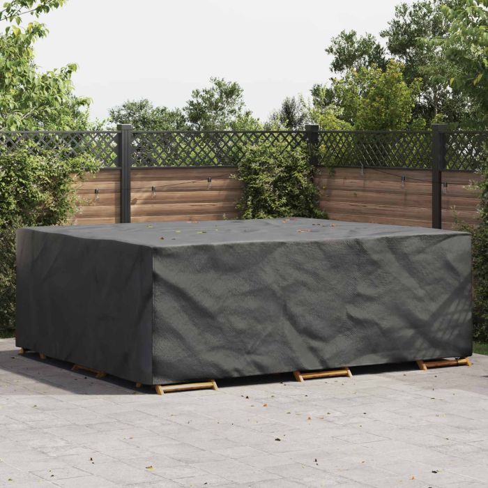 RELM Furniture Cover Plain 300x250x70 cm 600D - Black