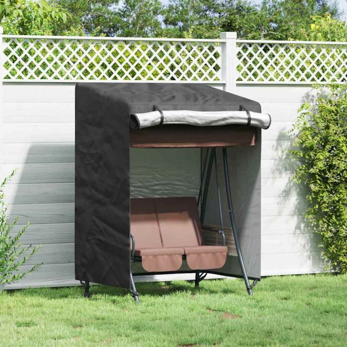 RELM Outdoor Swing Cover 120x90x155 cm 210D Oxford Fbric - Black