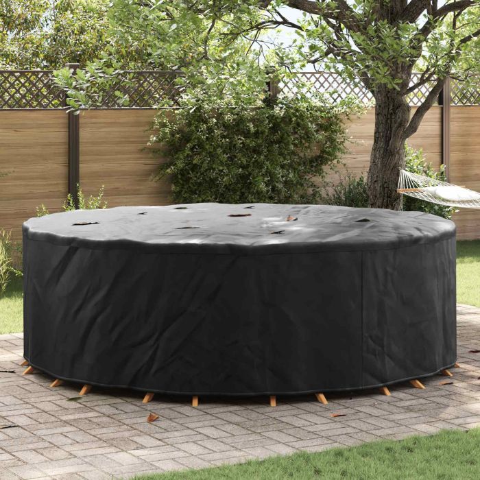 RELM Outdoor Furniture Cover 279x279x71 cm 600D Fabric - Black