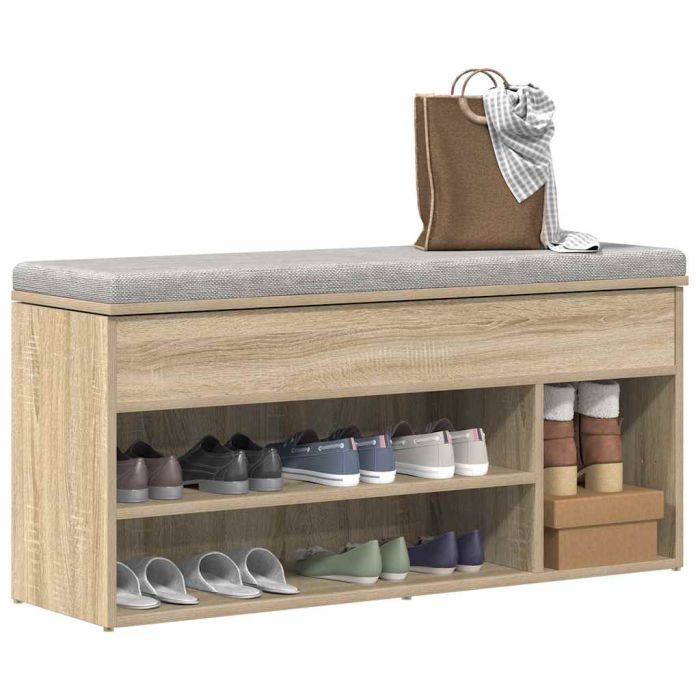 LIBERTY Medium Shoe Bench Sonoma Oak