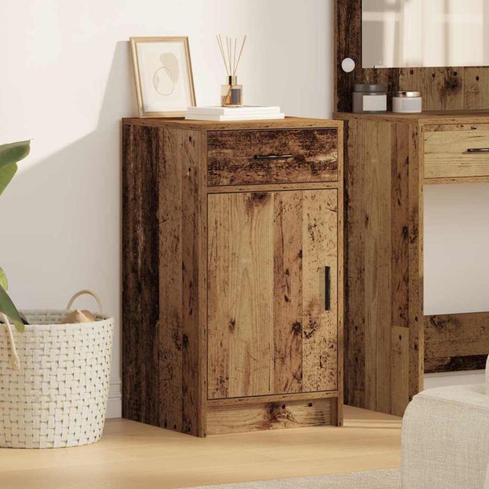 Sideboard Old Wood 40x41x75 cm Engineered Wood