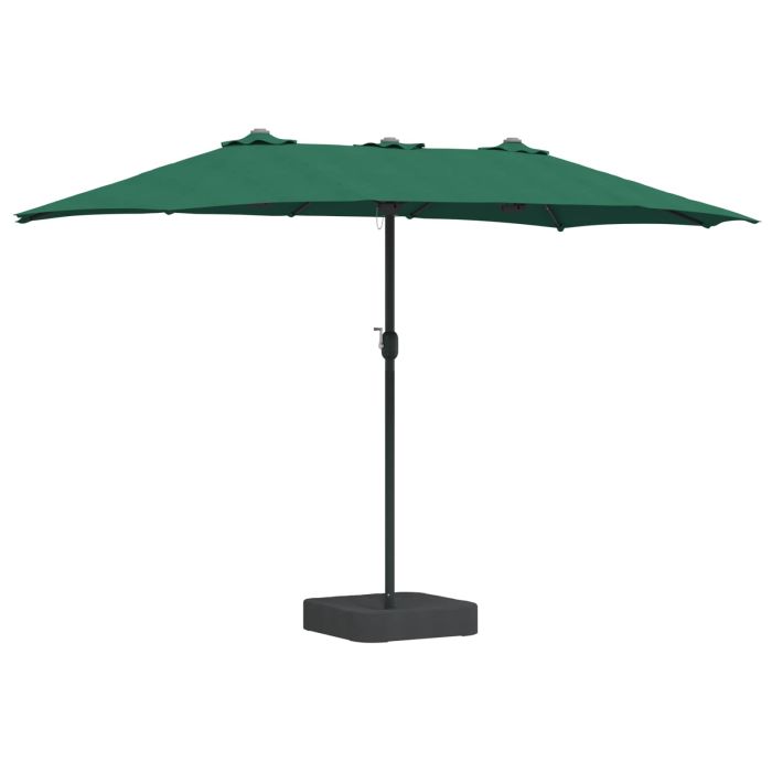TAGLEN Garden Parasol 385x209x244 cm Polyester - Green