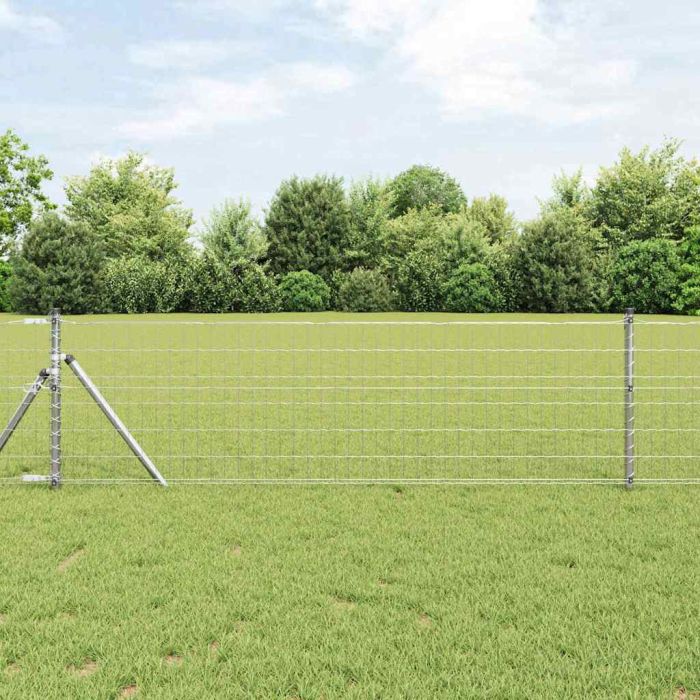Euro Fence 0.8x10 m Galvanised Steel