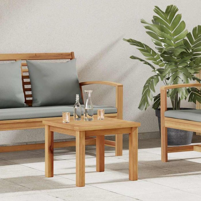 SEPARK Coffee Table 45x45x36 cm Solid Teak Wood - Brown