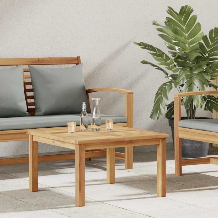 SEPARK Coffee Table 60x60x36 cm Solid Teak Wood - Brown