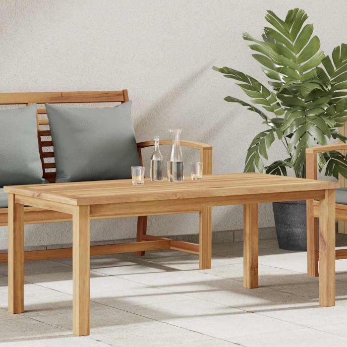 SEPARK Coffee Table 110x55x45 cm Solid Teak Wood - Brown