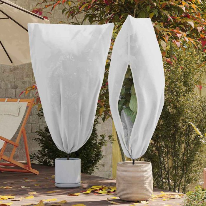 HADEN Frost Protection Plant Fleece Covers 5 pcs 1.55x1 m - White