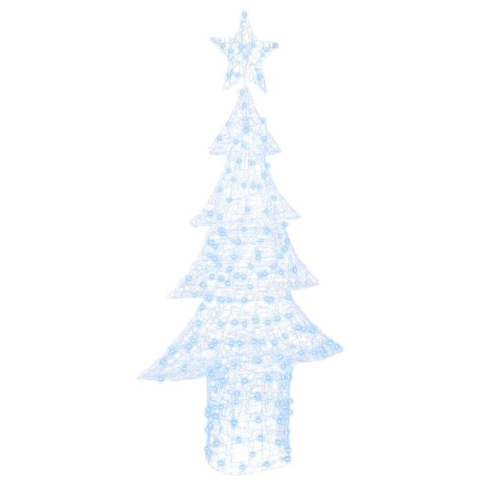 FLYNOR Christmas Tree with 240 LEDs Cold white 180 cm Acrylic