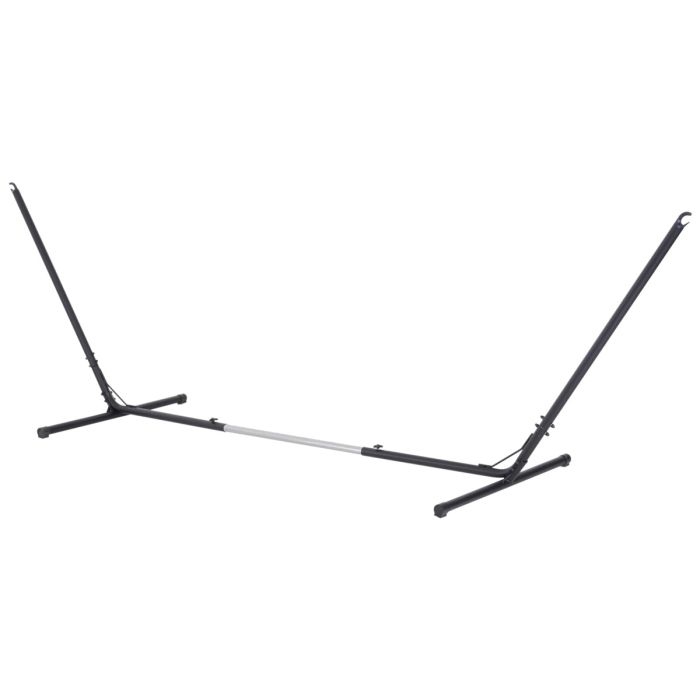 Metal Adjustable Hammock Stand - Black