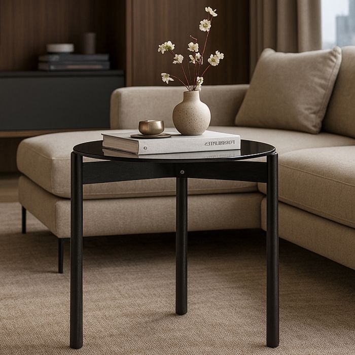 BROOKGATE Side Table - Black