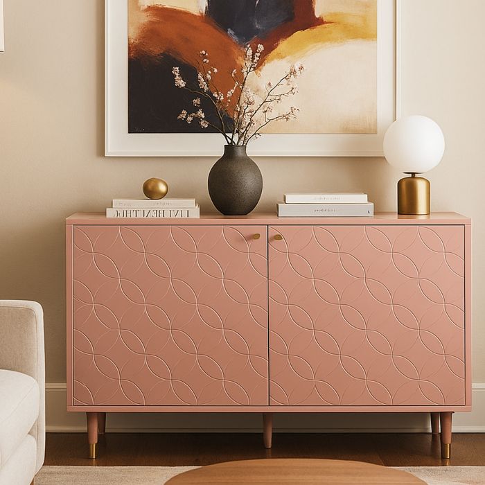 CARTWRIGHT 2 Door Sideboard Pink