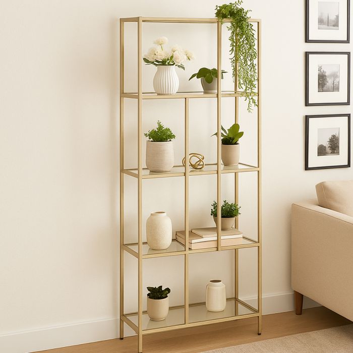 ELLESMERE Display Rack Gold