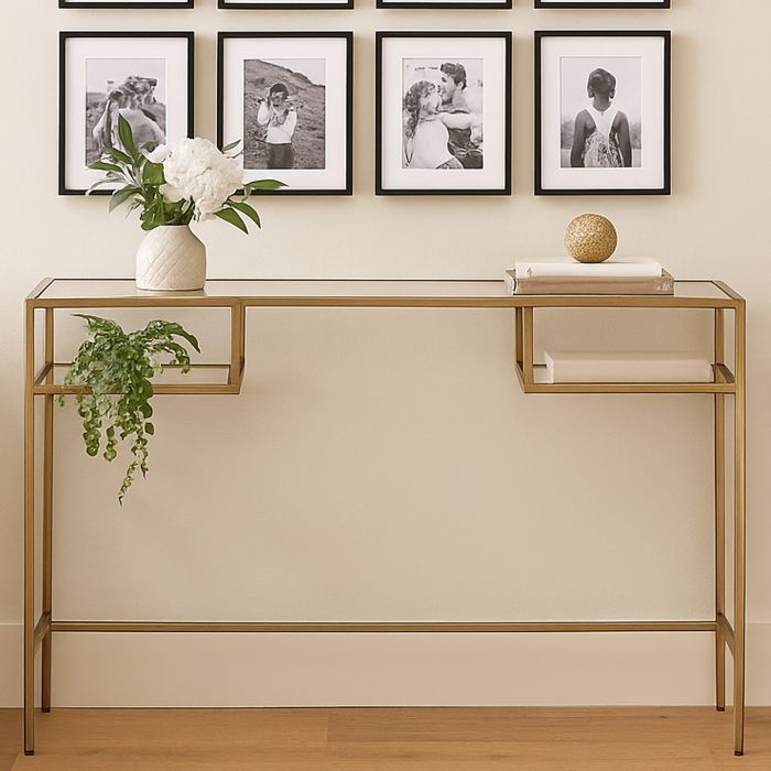 ELLESMERE Office Desk - Gold