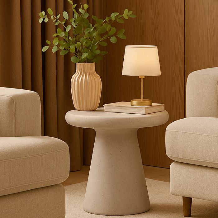 ELMBROOK Side Table Concrete