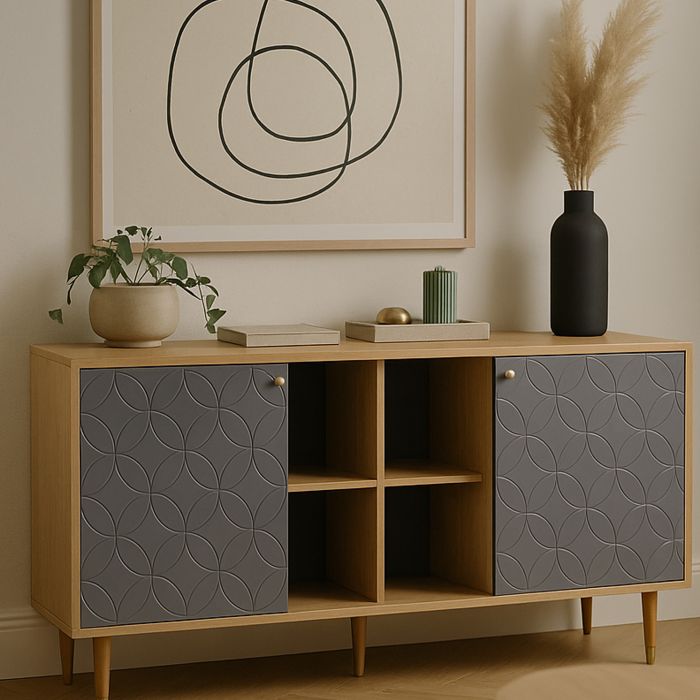 ELMHURST Sideboard Oak Grey