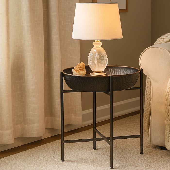 KINGSWELL Metal Side Table