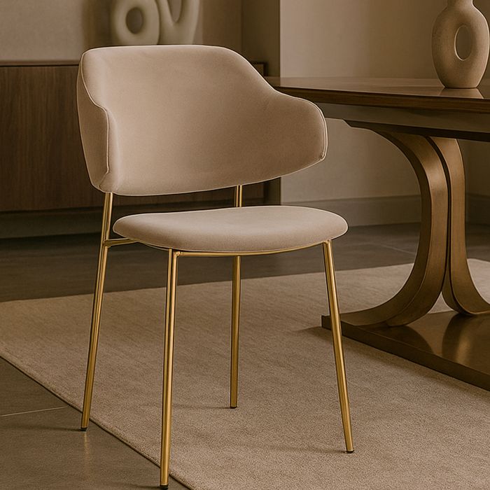 WINSFORD Dining Chair Taupe - Set of 2