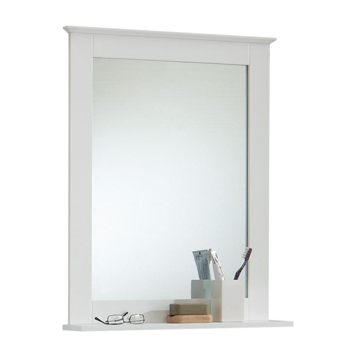 Stockholm Bathroom Wall Mirror - White
