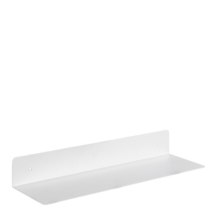 PENLORE Rectangular Wall Shelf 50cm in White