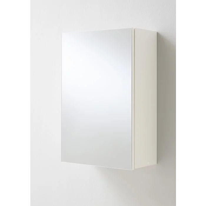 Elda 1-Door Mirrored Bathroom Storage Cabinet