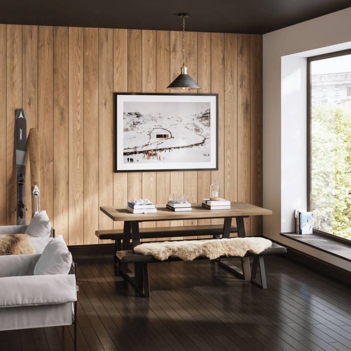 HADMORE Wooden Dining Table - Natural