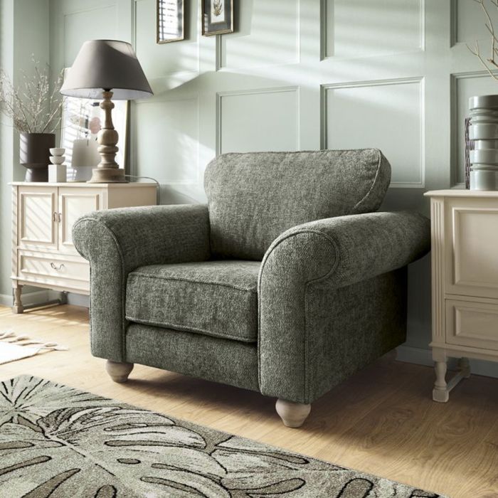 Ingrid Sofa Armchair - Rifle Green