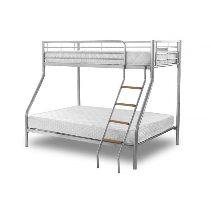 Carlisle Triple Sleeper Bunk Bed - Silver