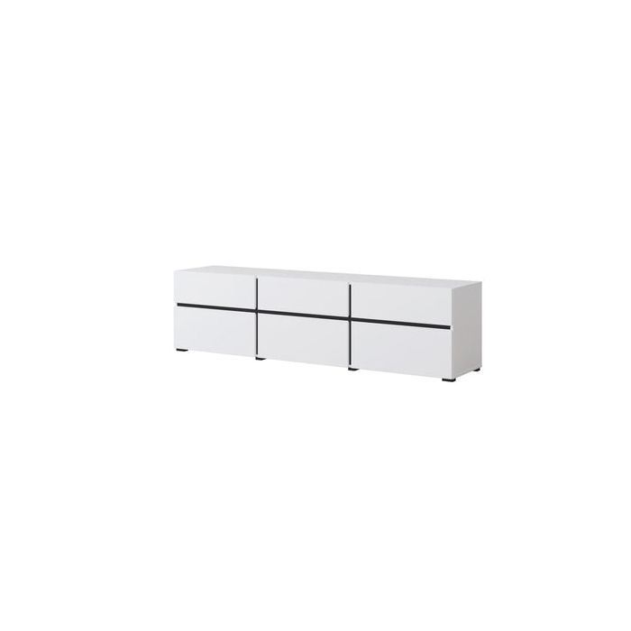TV Cabinet - TAYLOR TV Unit White 180cm