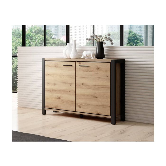 Sideboard - FREGENE Sideboard Oak Taurus 112cm