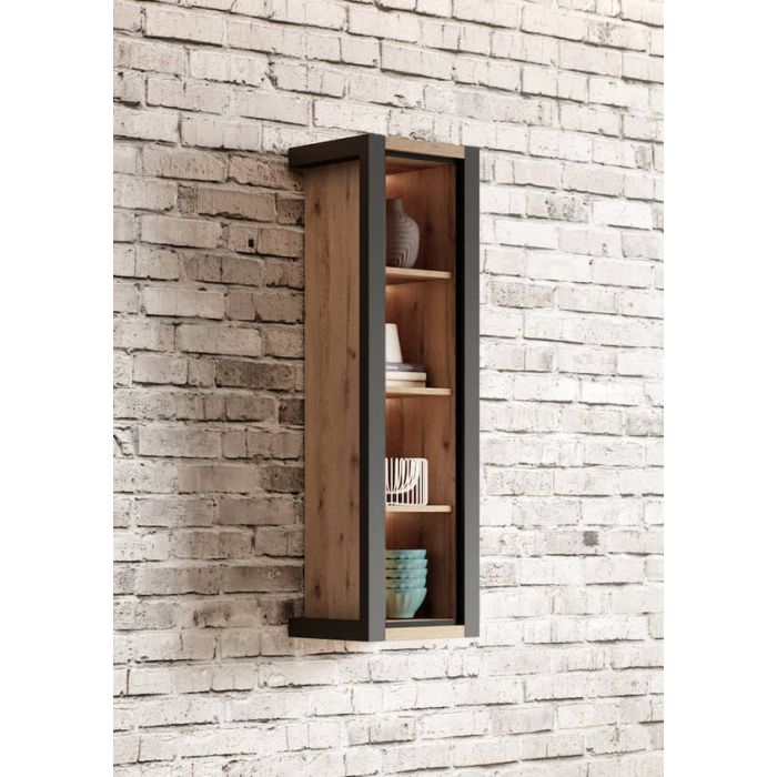 Wall Shelf - FREGENE Wall Shelve Oak Taurus 35cm
