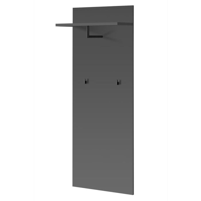 Coat Rack - EVERETT Wall Hanger Anthracite 60cm