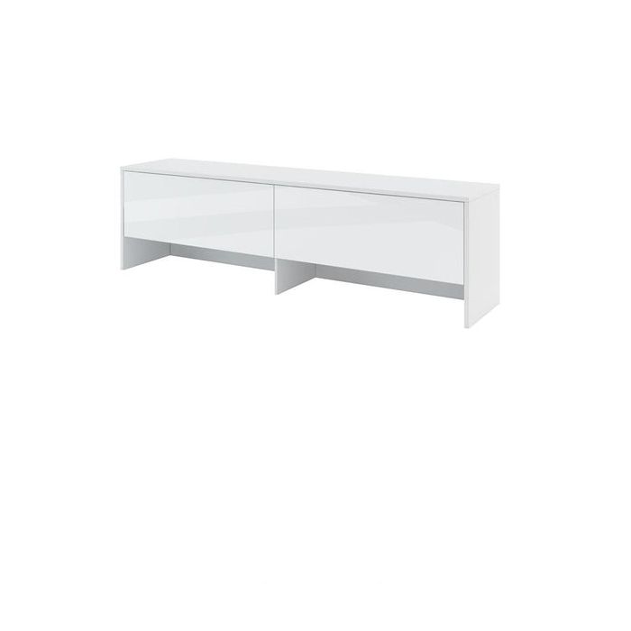 Over Bed Unit - DONNA Over Bed Unit White Gloss 211cm