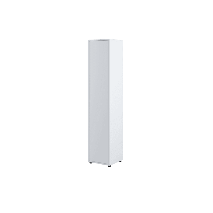 Display Rack - DONNELL Display Cabinet White Matt 45cm