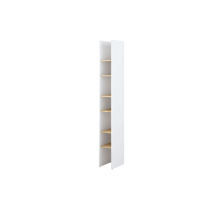 Bookcase - DONNELL Bookcase White 27cm