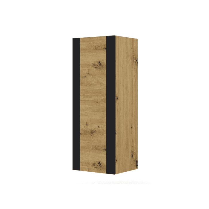 Display Rack - NORLINA II Display Cabinet Oak Artisan 48cm