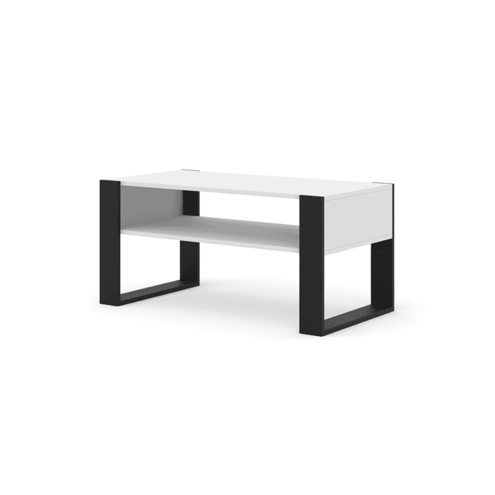 Coffee Table - NORLINA Coffee Table White 100cm
