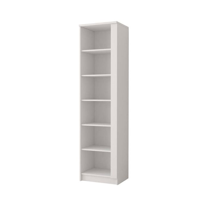 Bookcase - BRAYDEN Bookcase White Matt 50cm