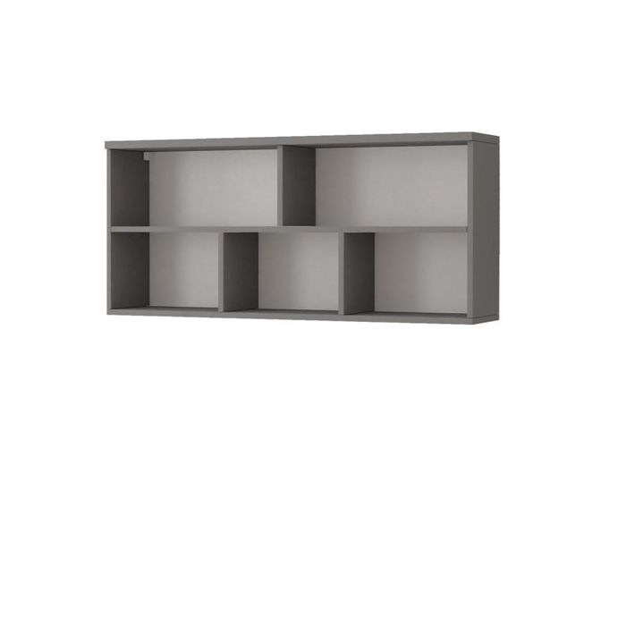 Wall Shelf - BRAYDEN Wall Shelve Grey Matt 110cm
