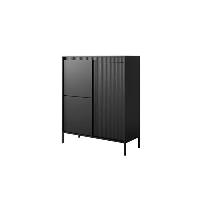 Sideboard - CASSIDY Sideboard Black 104cm