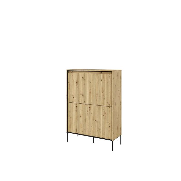 Sideboard - BURGOS Highboard Oak Artisan 98cm