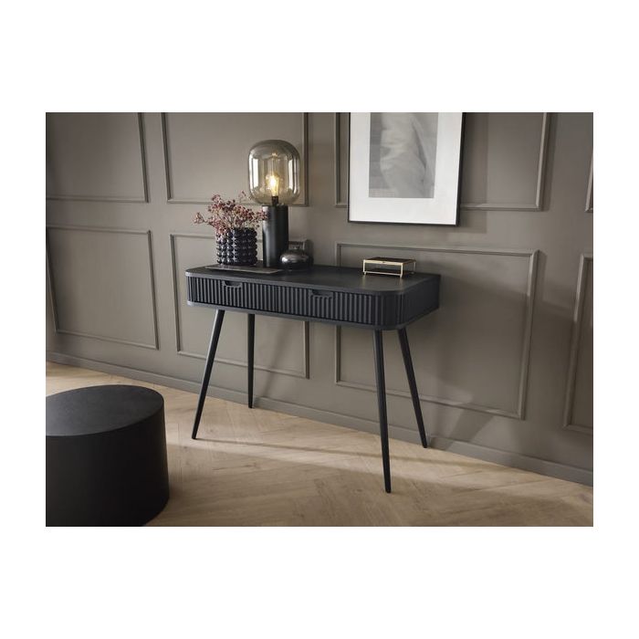 Console Table - BETTINA Console Table Black 103cm
