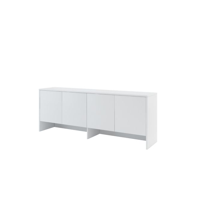 Over Bed Unit for ArtNest Horizontal Wall Bed Concept 120cm - White Matt
