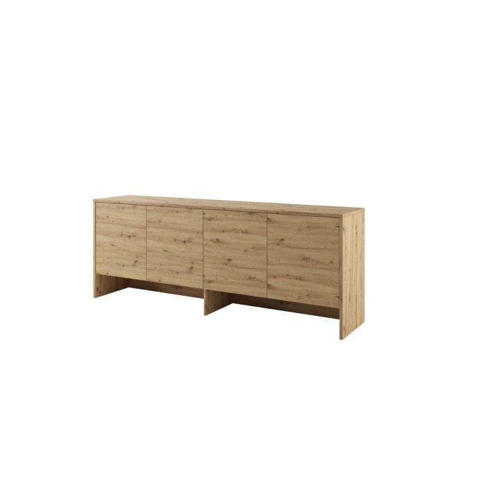 Over Bed Unit for ArtNest Horizontal Wall Bed Concept 120cm - Oak Artisan