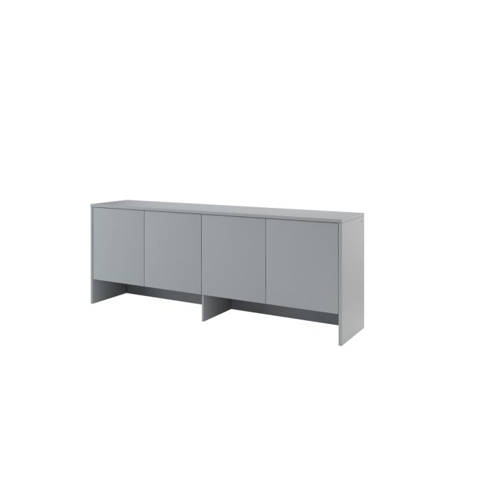 Over Bed Unit for ArtNest Horizontal Wall Bed Concept 120cm - Matt Grey