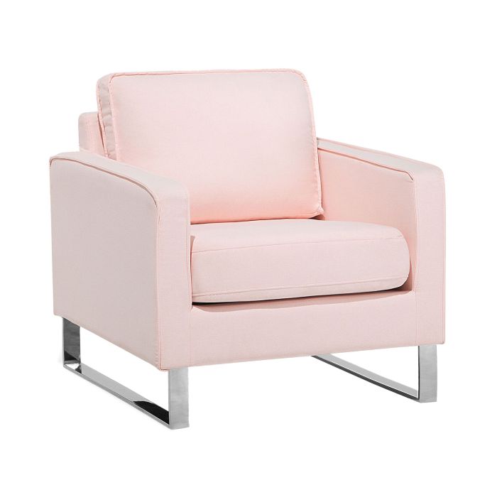 Fabric Armchair Pink VIND