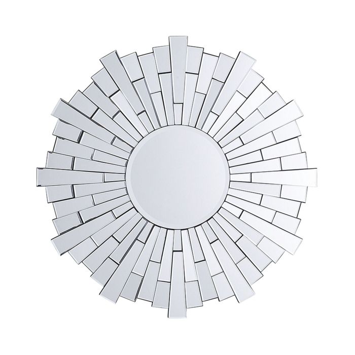 Sunburst Wall Mirror 70cm Silver